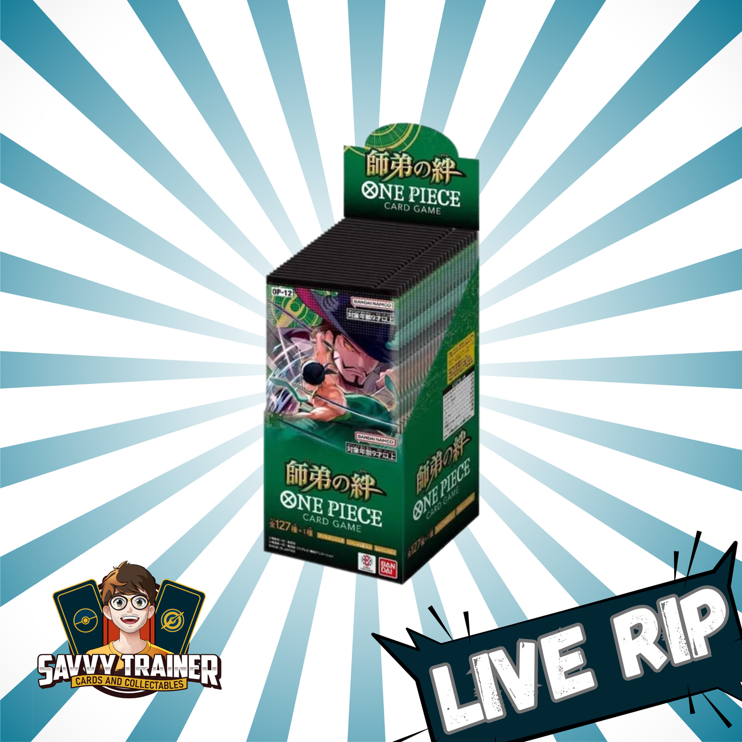 One piece - OP12 Legacy of the master booster box (Japanese)