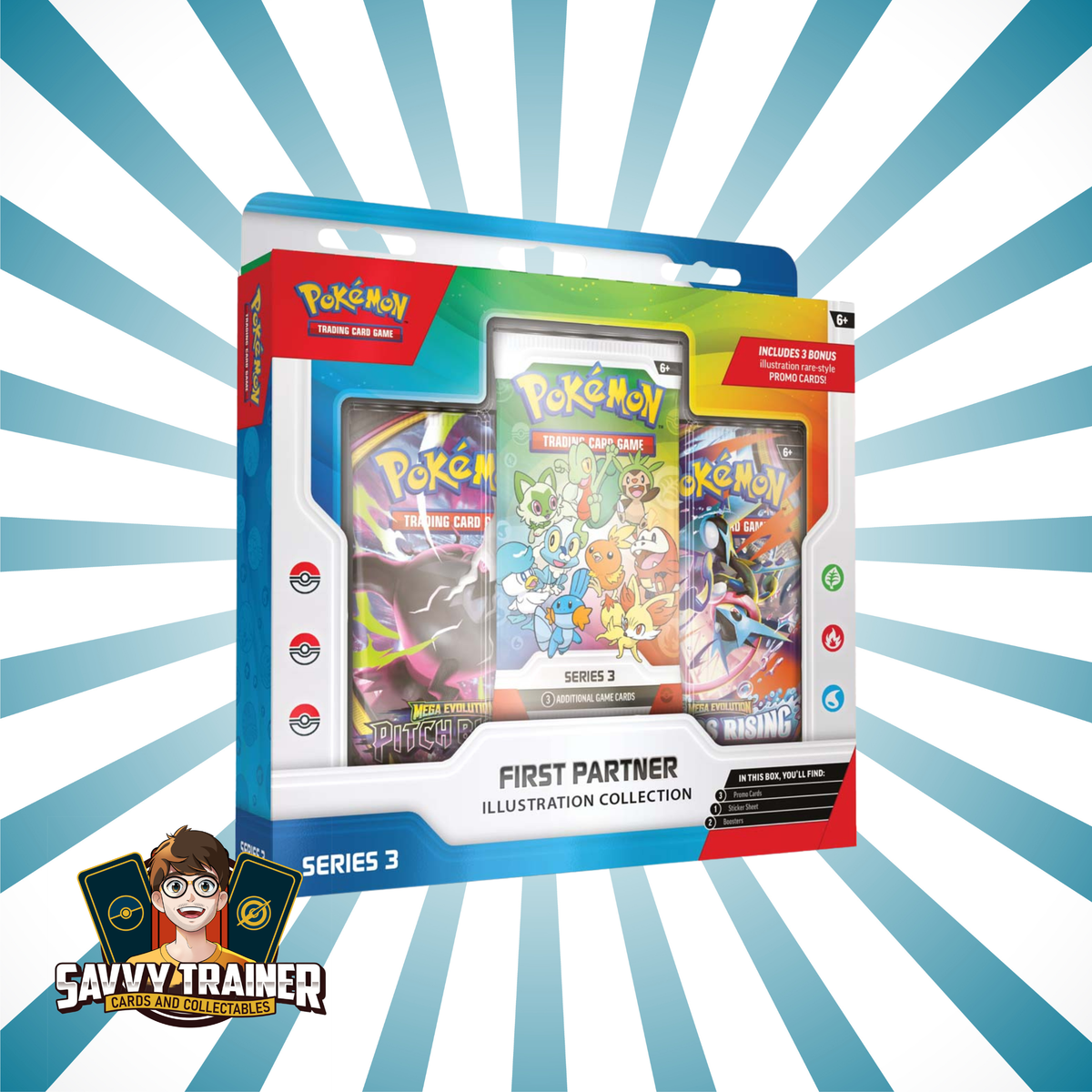 Pokémon - First Partner Illustration Collection—Series 3