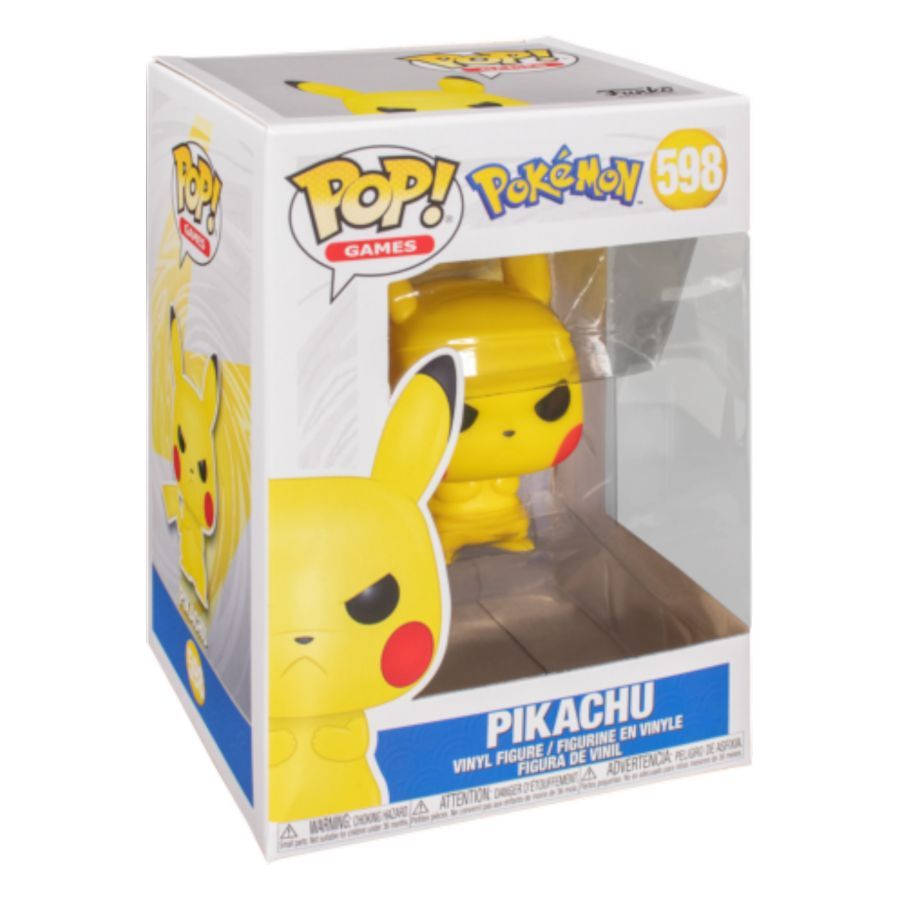 Pokemon – Pikachu Grumpy Pop! Vinyl