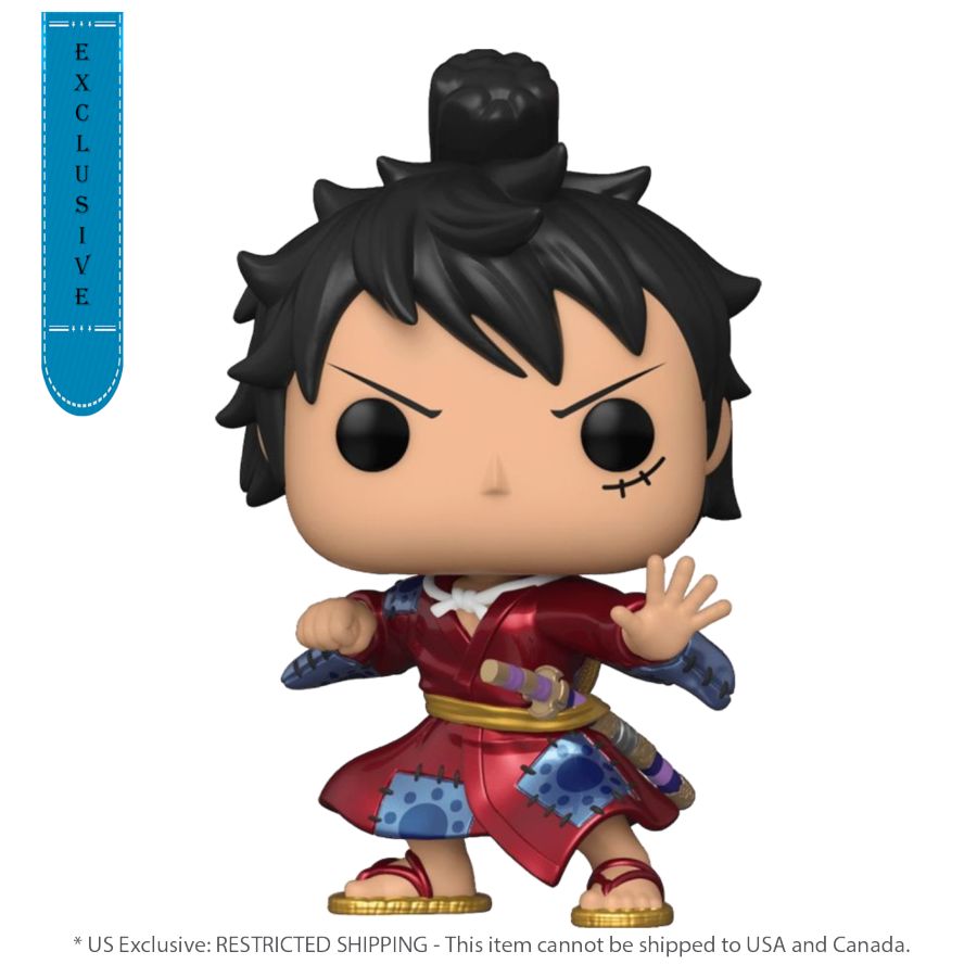 One Piece – Luffytaro in Kimono Metallic US Exclusive Pop! Vinyl