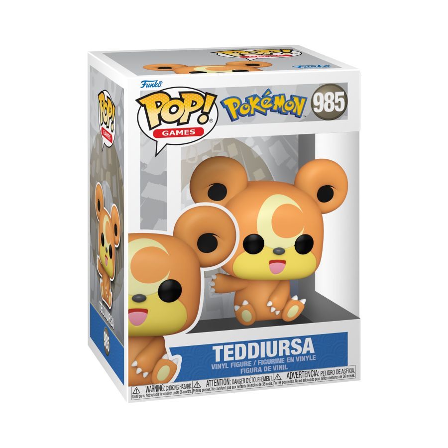 Pokemon – Teddiursa Pop! Vinyl