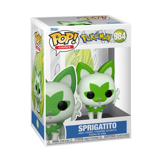 Pokemon – Sprigatito Pop! Vinyl