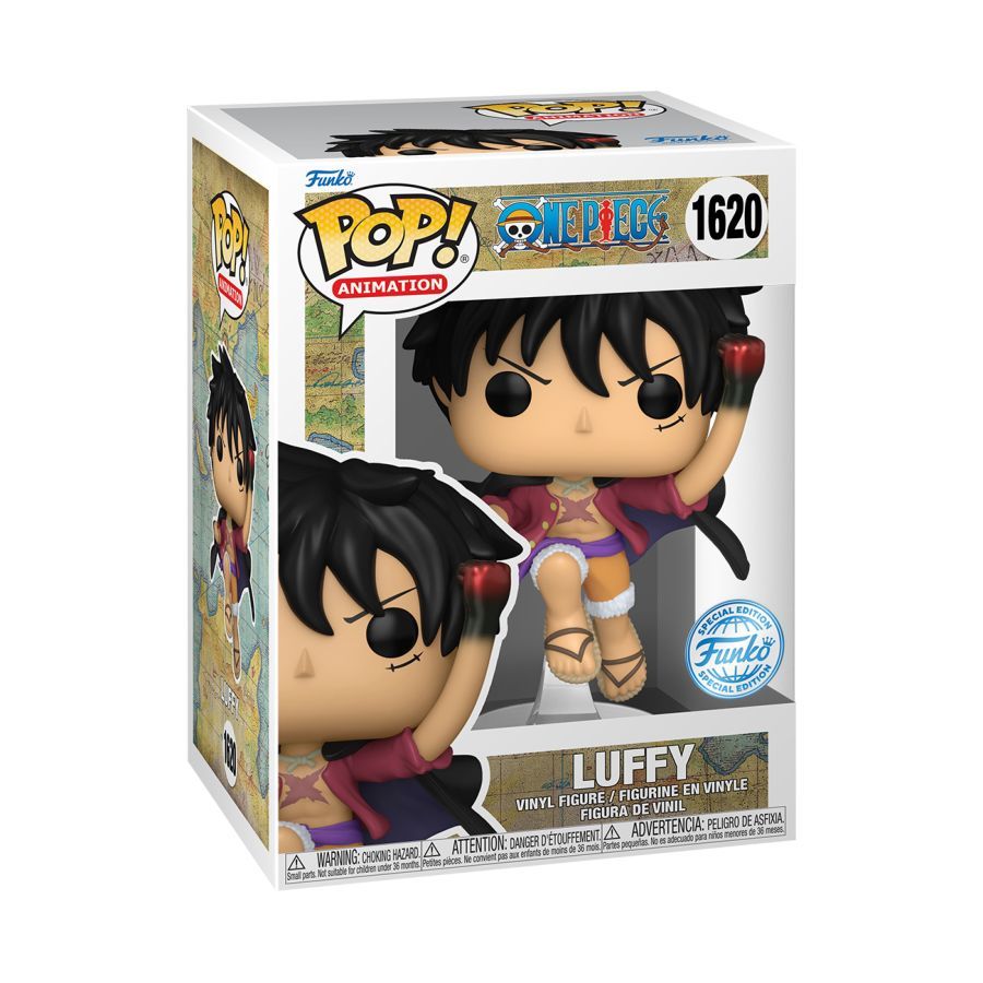 One Piece – Luffy Uppercut US Exclusive Metallic Pop! Vinyl