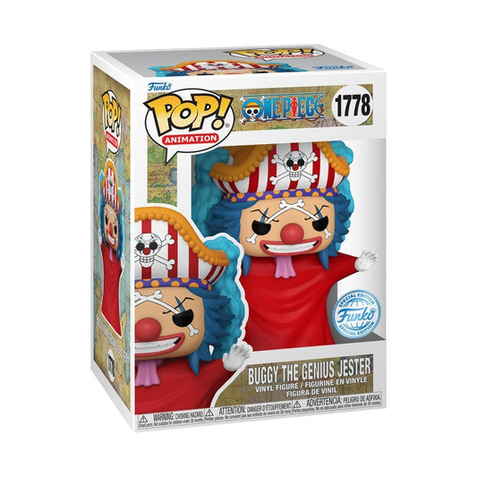 One Piece – Buggy The Genius Jester US Exclusive Pop! Vinyl