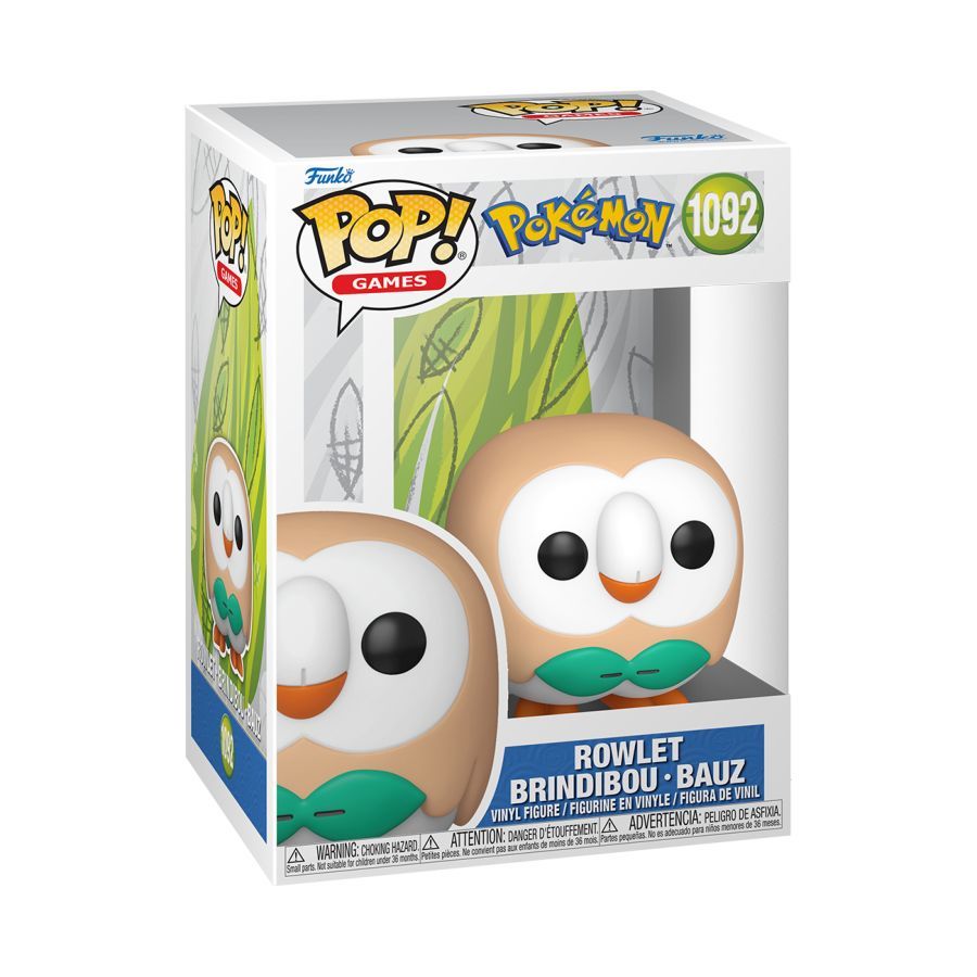 Pokemon – Rowlet Pop! Vinyl