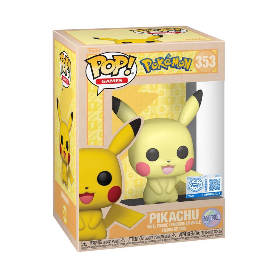 Pokemon – Pikachu (Pastel) Exclusive Pop! Vinyl