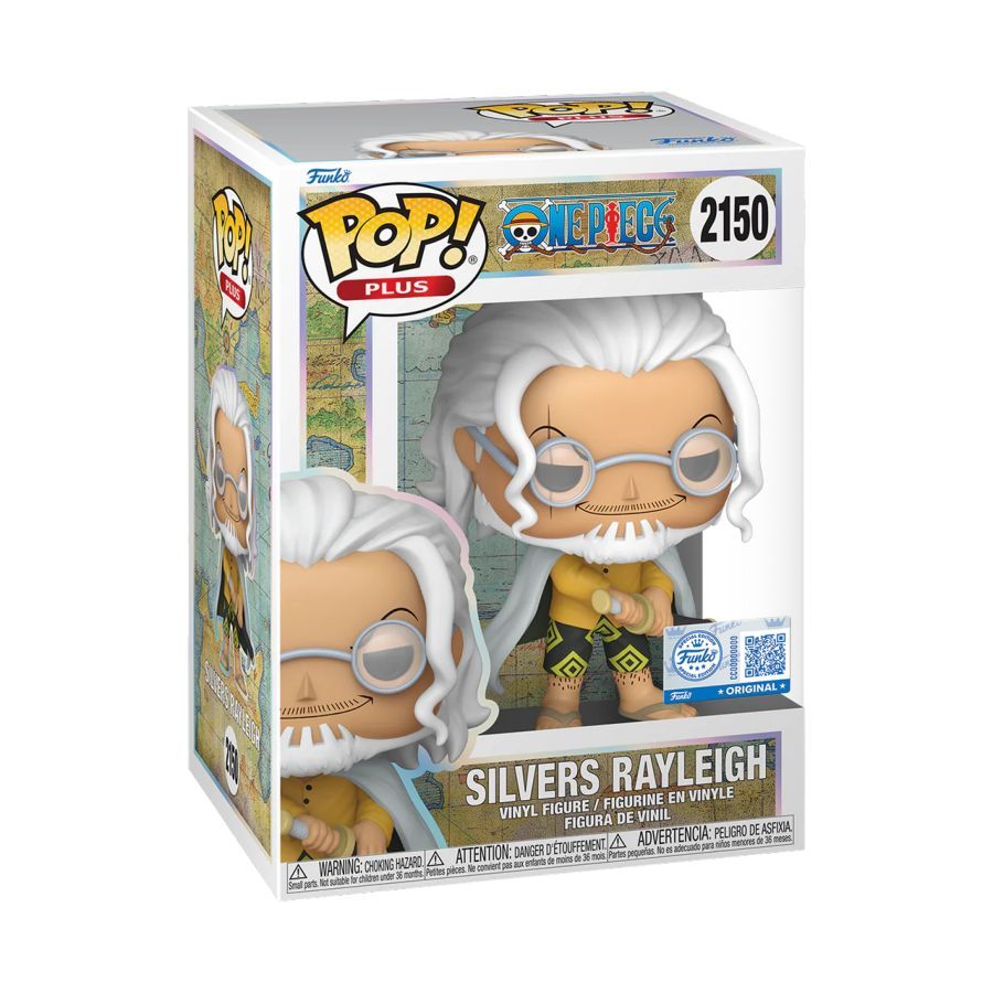 One Piece – Silvers Rayleigh US Exclusive Pop! Plus