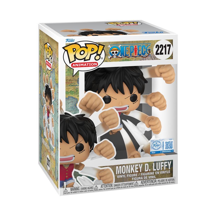 One Piece – Luffy (Gum-Gum Gatling) US Exclusive Pop! Premium