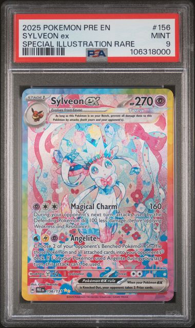 Sylveon EX 156/131 - PSA 9