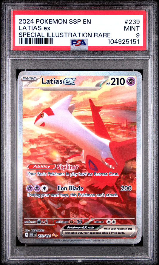 Latias EX 239/191 - PSA 9