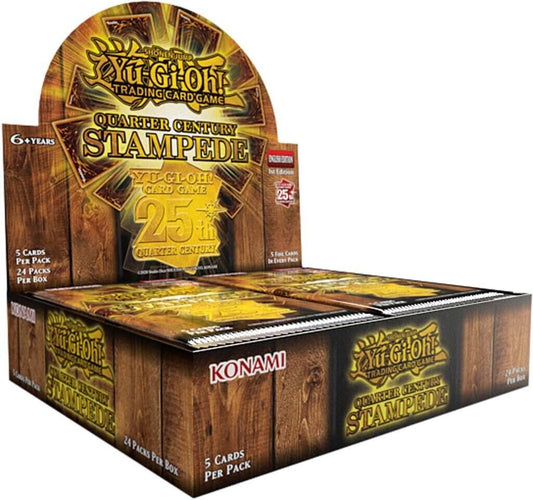 YU-GI-OH! TCG Quarter Century Stampede Collection Booster Box