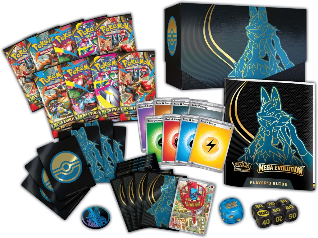 (PRE ORDER) -Pokémon TCG: Mega Evolution Elite Trainer Box (assorted)