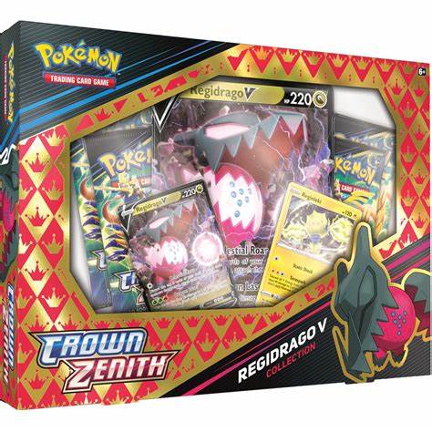 POKÉMON TCG Crown Zenith Regidrago V Box