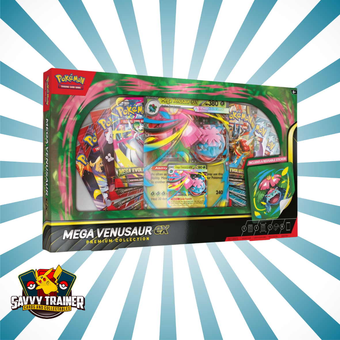 Pokémon TCG: Mega Venusaur ex Premium Collection