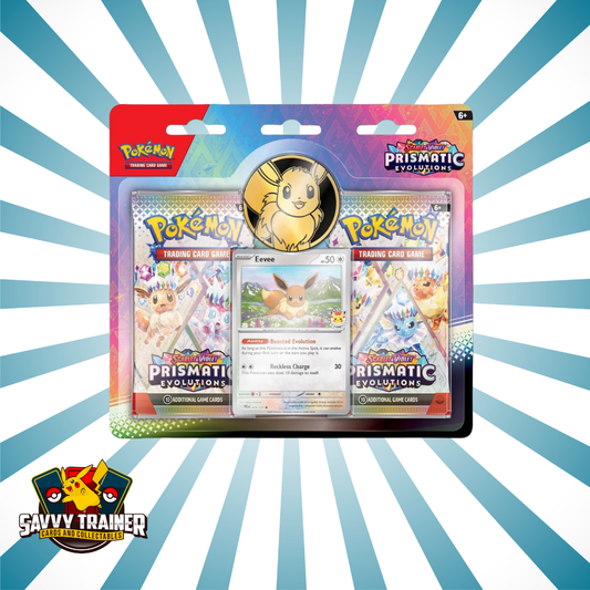 POKÉMON TCG Scarlet & Violet 8.5 Prismatic Evolutions 2-PK Blister