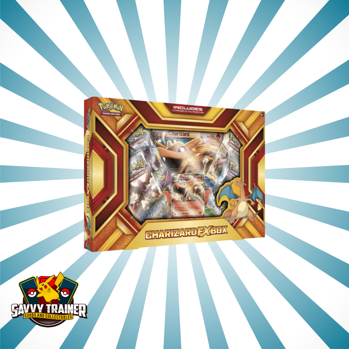 XY: Evolutions - Charizard EX Box (Phantom Forces Variant)