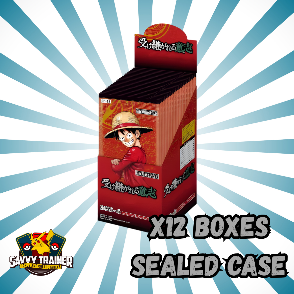 One Piece - CASE OP13 Japanese booster box