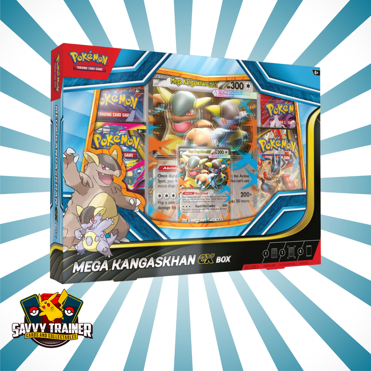 Pokémon TCG: Mega Kangaskhan ex Box