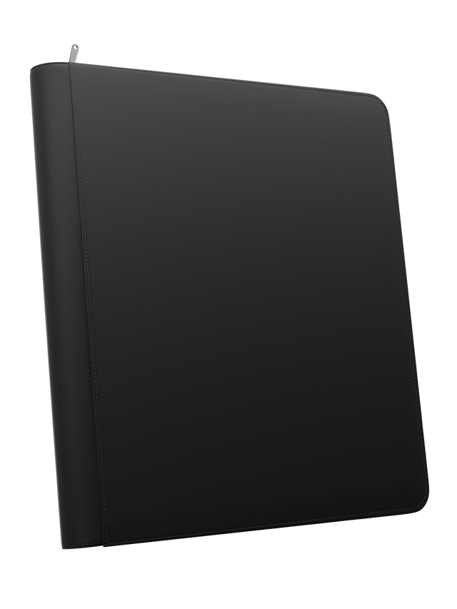 Palms off Gaming - Stealth 12 Pocket Zip Binder - Black
