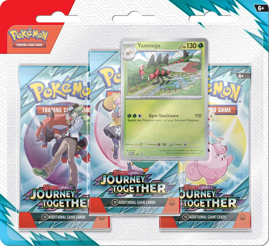 Scarlet & Violet 9 Journey Together - Three Booster Blister (randomly assorted)