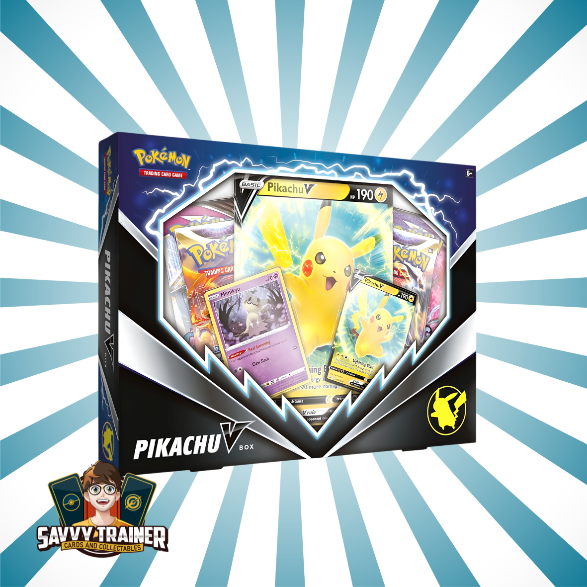 Pokémon - Pikachu V box