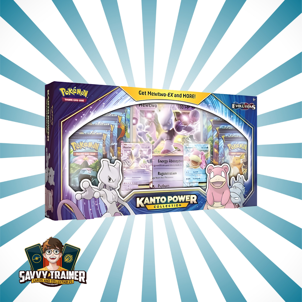 Kanto Power Collection [Mewtwo EX/Slowbro EX] - XY - Evolutions (EVO)