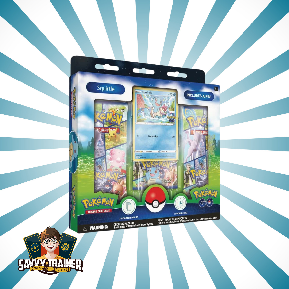 Pokemon GO Pin Collection [Squirtle]