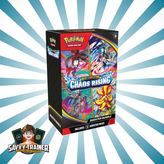 Pokémon TCG: Mega Evolution Chaos Rising Booster Bundle