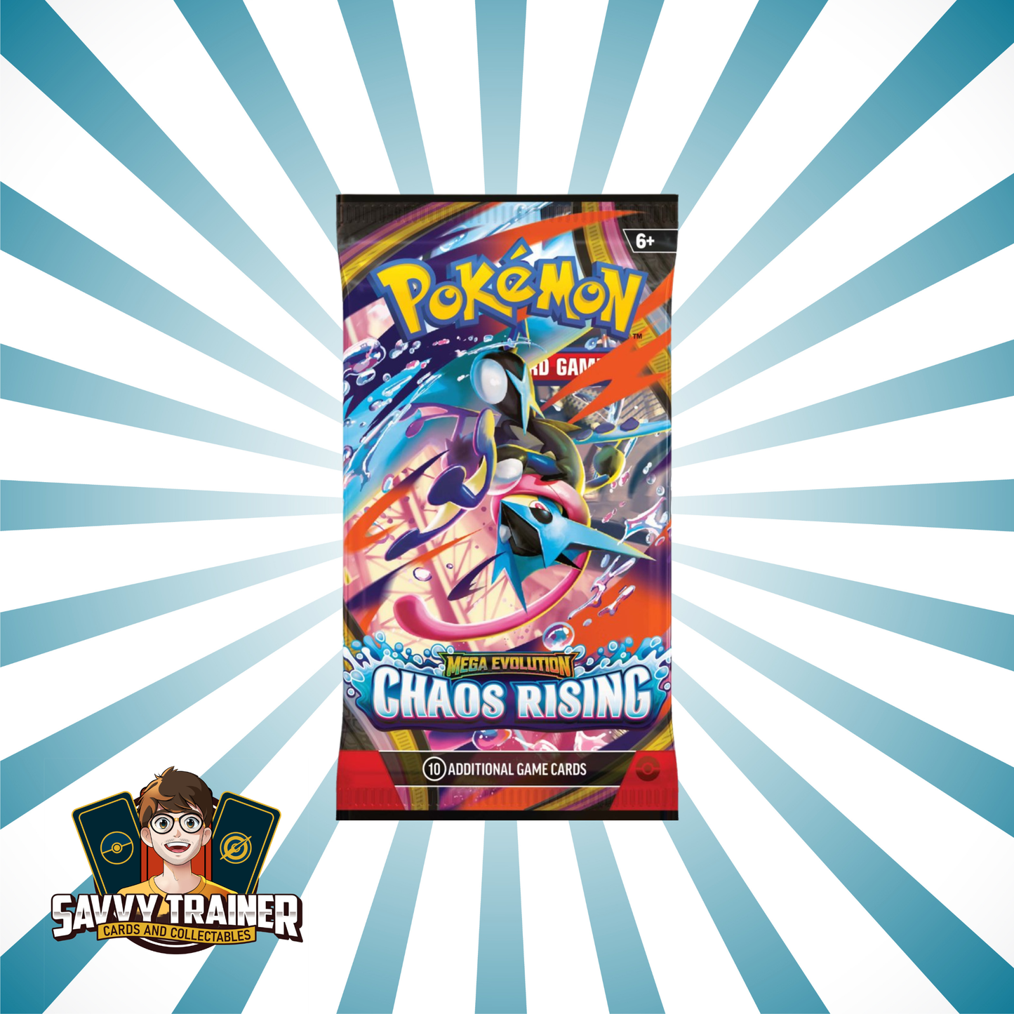 Pokémon - Mega Evolution Chaos Rising Booster pack