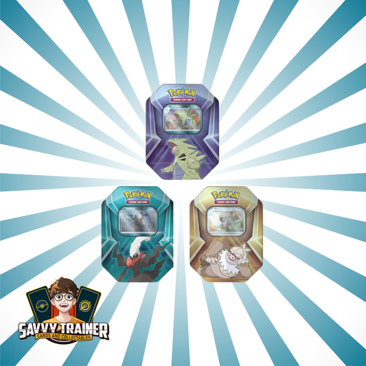 Pokemon - Triple whammy tin (assorted)
