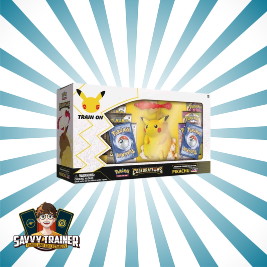 Pokemon - Celebrations Pikachu Vmax Premium figure collection