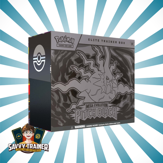 (PREORDER) Pokémon TCG: Mega Evolution— Pitch Black Elite Trainer Box
