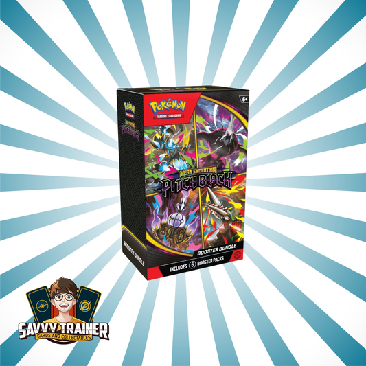 (PREORDER) Pokémon TCG: Mega Evolution Pitch Black Booster Bundle