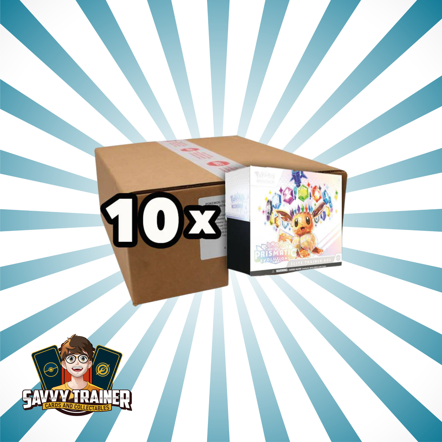 Pokemon - (CASE) Prismatic evolutions Elite trainer box CASE