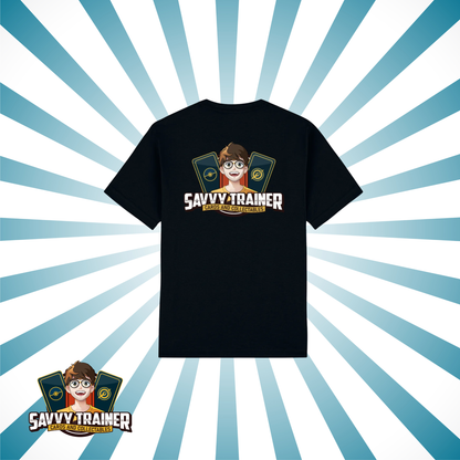 Savvy Trainer T-Shirt - BLACK
