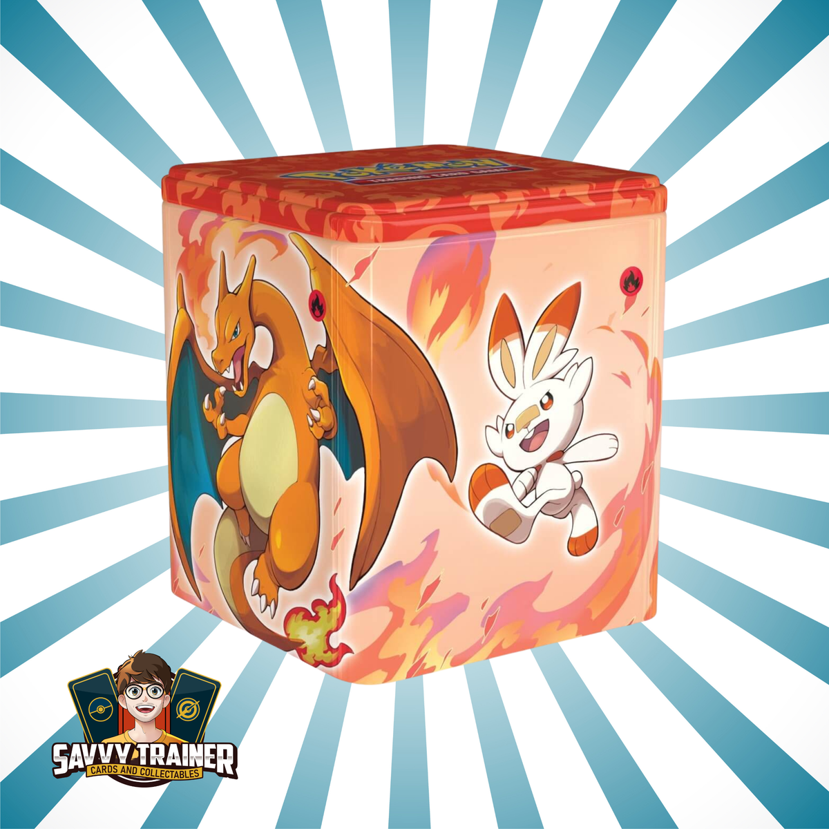 (SWSH) POKÉMON TCG Stacking Tin Fighting/Fire/Darkness (assorted)