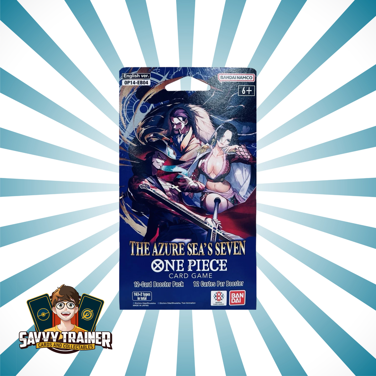 One Piece OP-14 - The Azure Sea's Seven - Blister pack