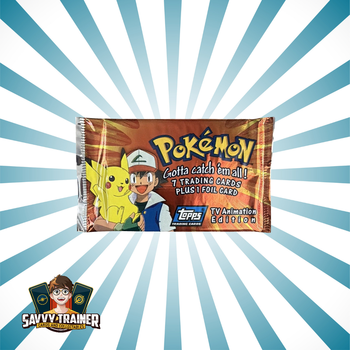 Pokemon - Topps Tv Animation booster pack