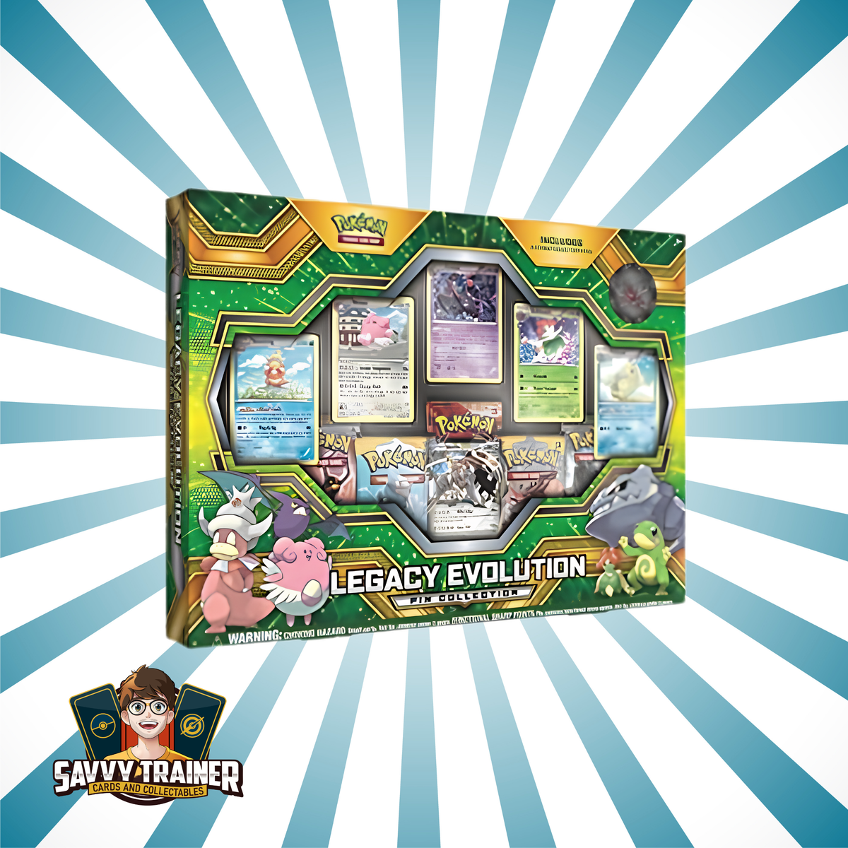 Legacy Evolution Pin Collection - SM Base Set (SM01)