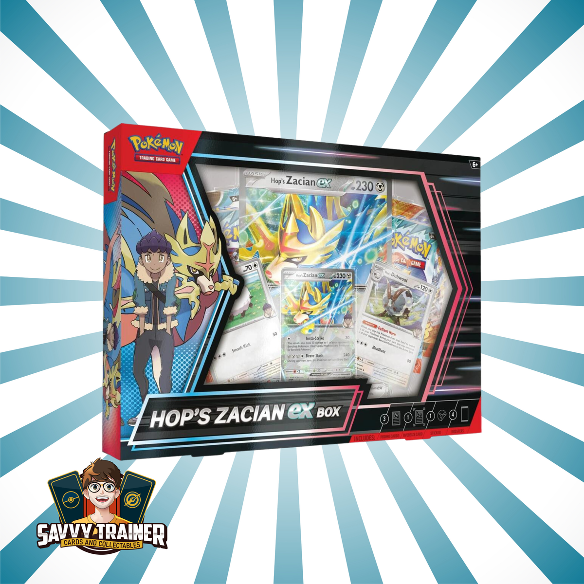 Hop's Zacian ex Box