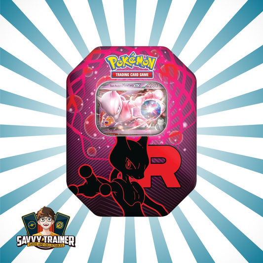Pokemon - Team rocket tin (4 packs) (randomly assorted)