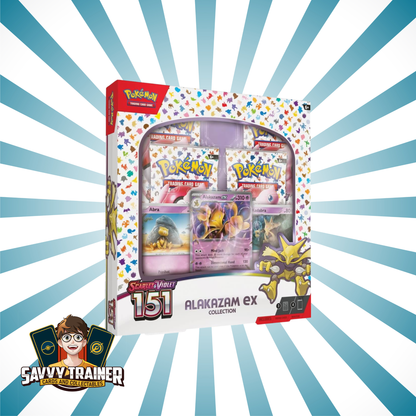 POKÉMON TCG Scarlet & Violet 151 Collection—Alakazam ex