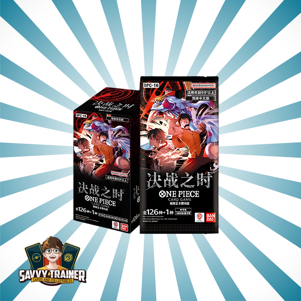 [Chinese] One Piece OPC-16 - The Time of Battle booster box