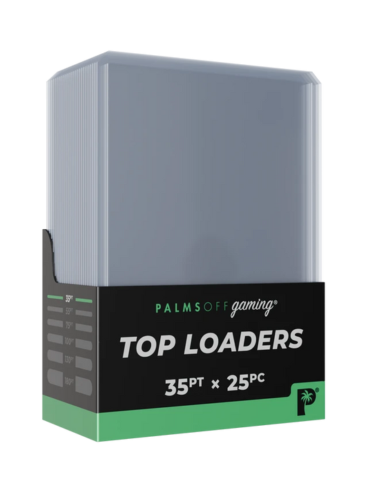 Palms off gaming -Standard 35pt Top Loaders - 25pc Pack