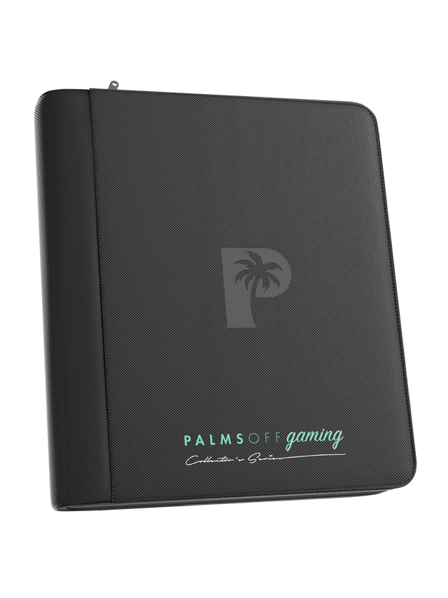 Palms Off Gaming - Collector's Series Top Loader Zip Binder 4 Pocket