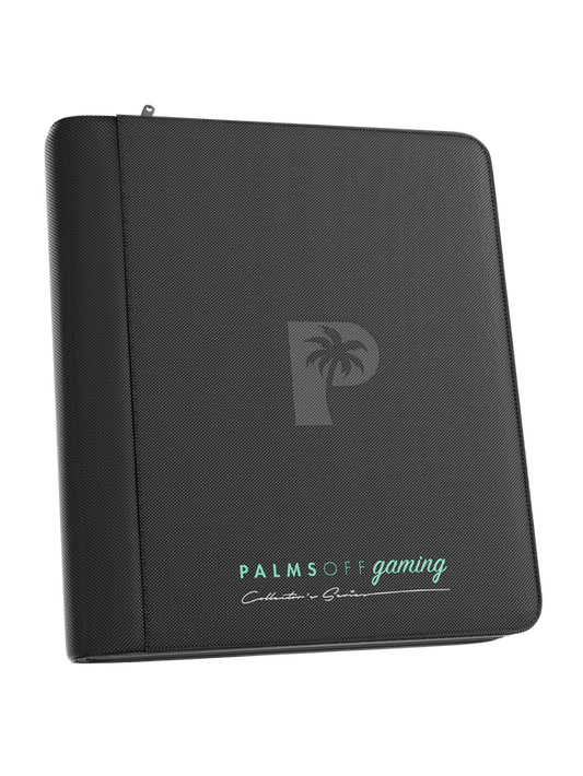 Palms Off Gaming - Collector's Series Top Loader Zip Binder 4 Pocket