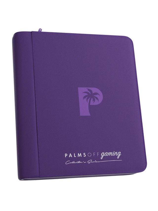Palms Off Gaming - Collector's Series Top Loader Zip Binder 4 Pocket