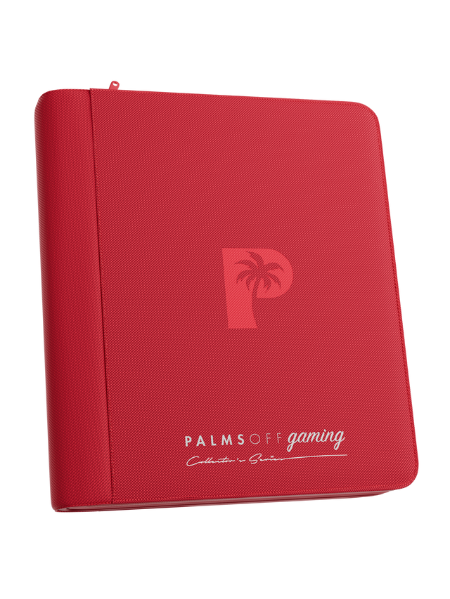 Palms Off Gaming - Collector's Series Top Loader Zip Binder 4 Pocket
