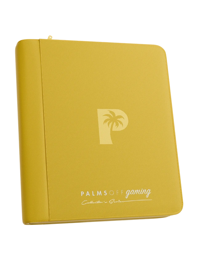 Palms Off Gaming - Collector's Series Top Loader Zip Binder 4 Pocket