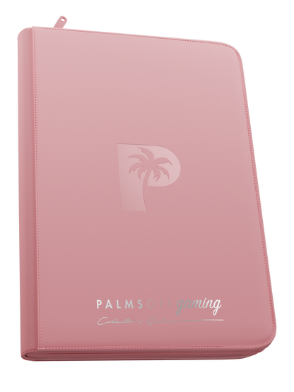 Palms off gaming Collector's Series Top Loader Zip Binder - 9 Pocket